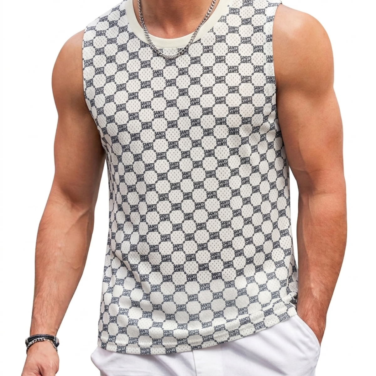 Saints Studio Tangtop White 3