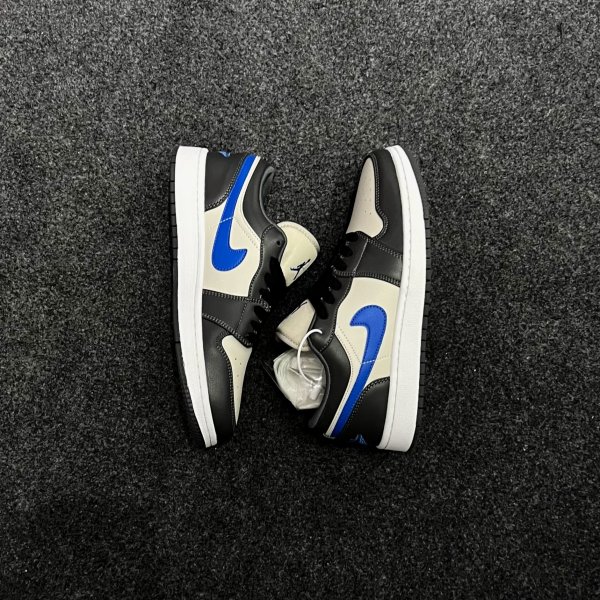 AJ1 LOW BLACK GAME ROUAL MELATIC PLATINUM (1:1 GRADE)