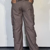 Baggy Fit 8 Pocket Cargo – Chocolate Brown