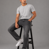C&A Straight Fit Denim (Black Wash)