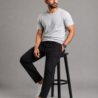 Mens Premium Trouser - Core Black