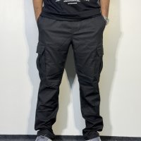 Projek Raw 6 Pocket Relaxed Fit Cargo Pants - Black