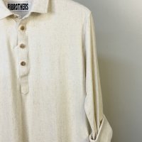 Remi Cotton Katua - Mandarin Collar - Off White