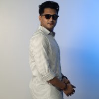 Tommy White-Navy-Powder Blue Stripe Shirt